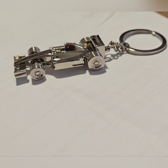 Formula 1 Race Car Keychain - Formula One Key Ring - F1 - Metal Collectible - Picture 2 of 3